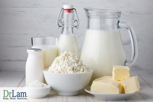 Dairy foods often cause difficulties in metabolism that interfere with the detoxification diet